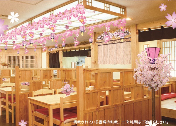 お花見・桜装飾事例