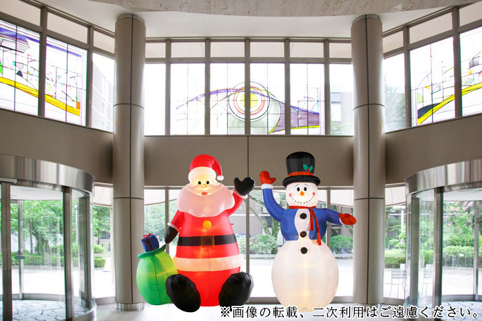 クリスマス装飾　エアブロー
