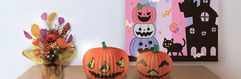 ハロウィン装飾事例