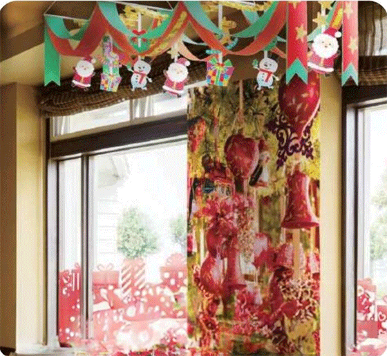 クリスマス　タペストリー